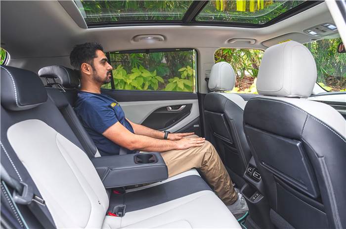 Hyundai Creta Electric rear seats